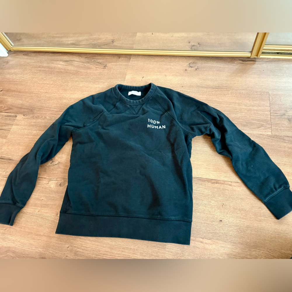Everlane Black Unisex Sweatshirt